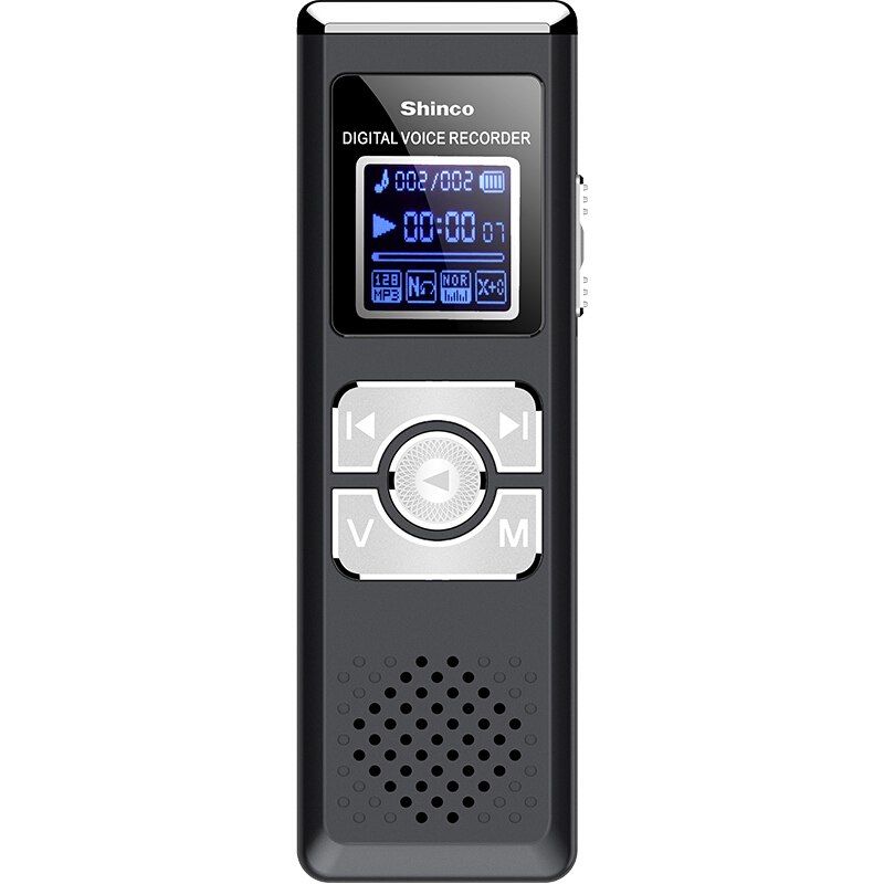 RV23 16GB Voice Recorder MP3 Player Dictaphone Voice Activated Recorder  Anti-Explosion Digital Tone Recoder