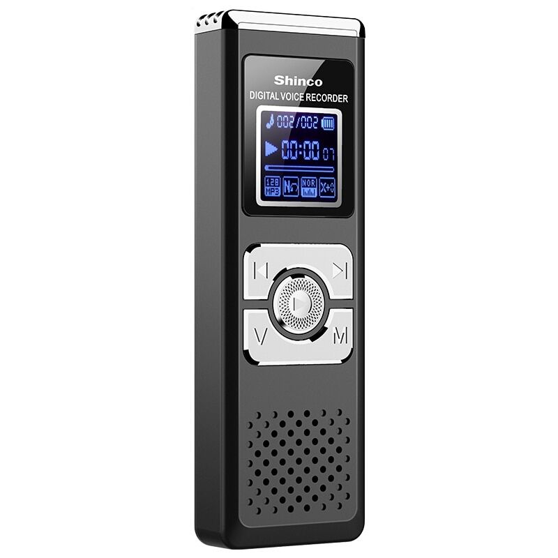 RV23 16GB Voice Recorder MP3 Player Dictaphone Voice Activated Recorder  Anti-Explosion Digital Tone Recoder