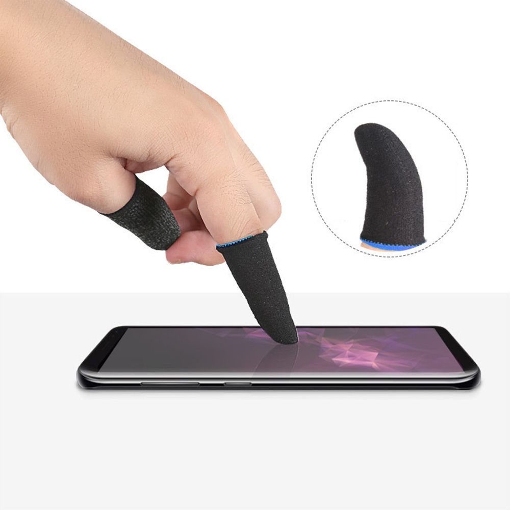 Gaming Finger Sleeves Anti-Sweat Game Finger Cots Cover