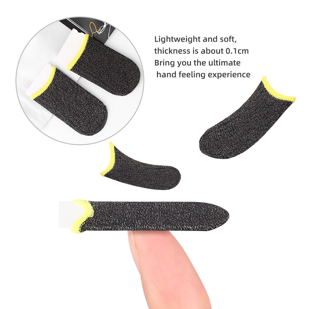 Gaming Finger Sleeves Anti-Sweat Game Finger Cots Cover