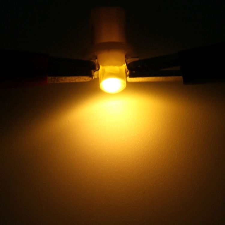 10 PCS B8.3 0.2W DC12V Instrument Panel Light