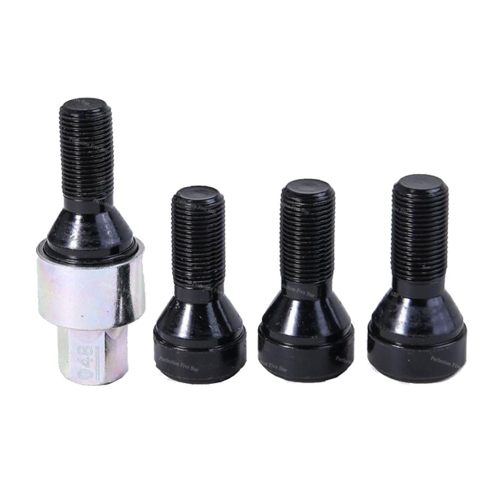 Set M14x1.25 Wheel Bolt Locks 36136792851 For Bmw X3 X5 X6