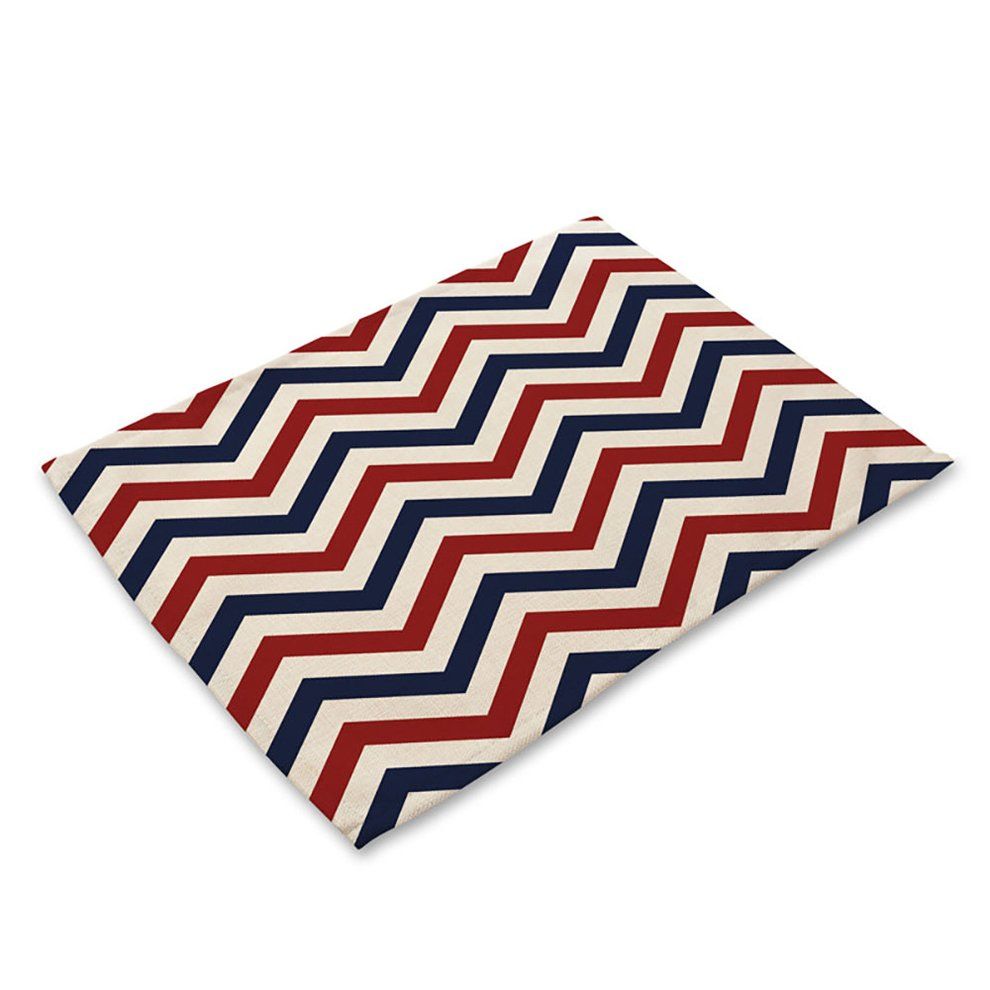 Tabletop Mats Heat Resistant Non Slip Table Mats Waterproof Table De Oration-Multicolor-MG0025-14#