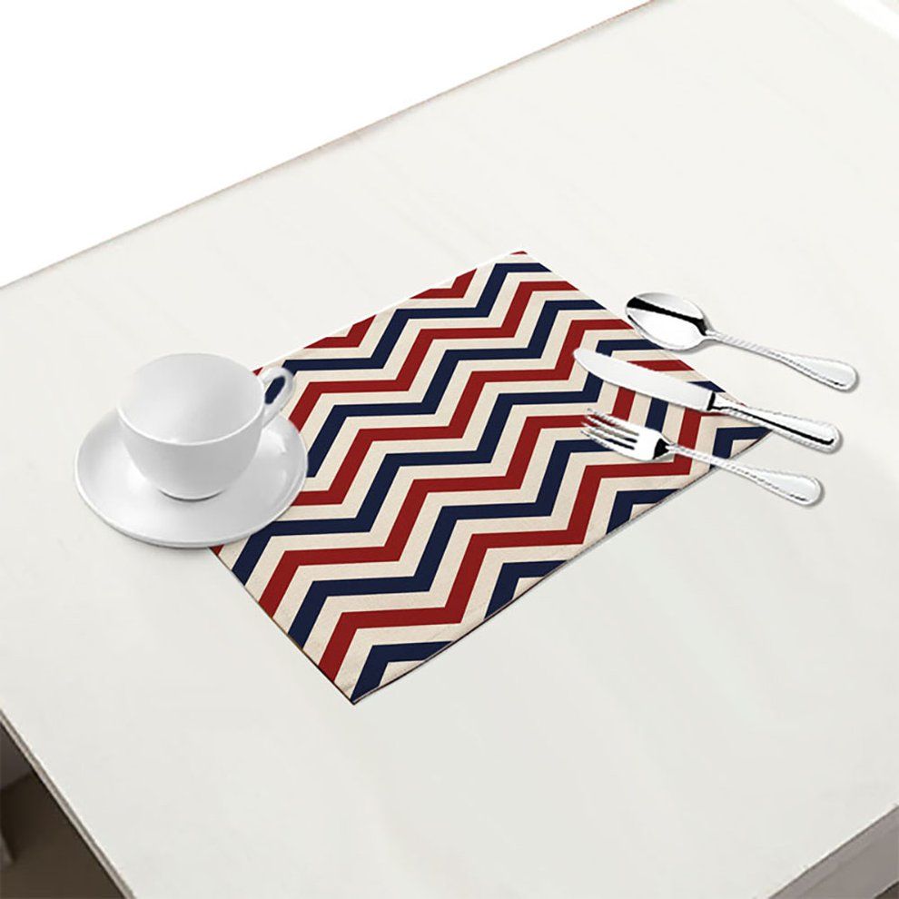 Tabletop Mats Heat Resistant Non Slip Table Mats Waterproof Table De Oration-Multicolor-MG0025-14#