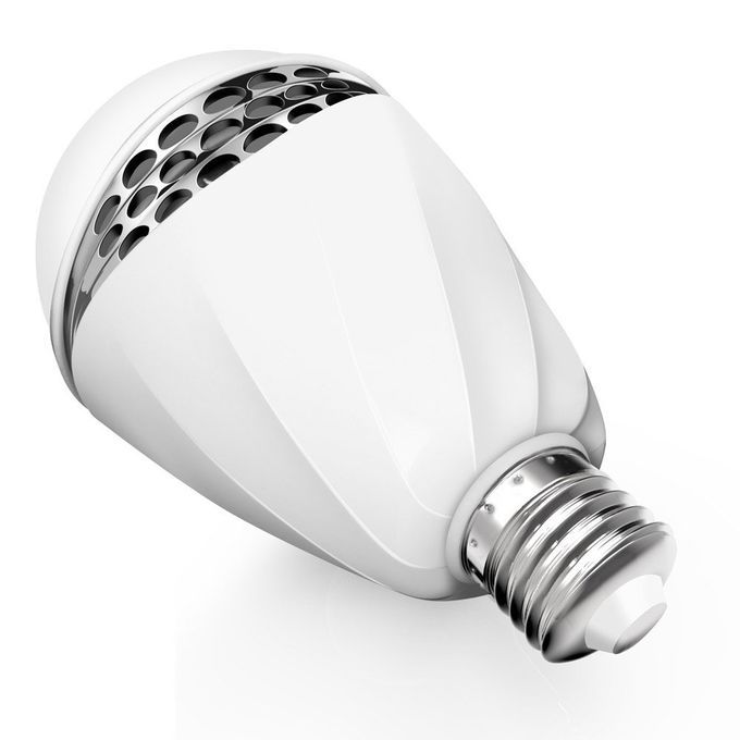 Smart LED Bulb Color With Voice Control E27 3W - Adjustable Dimmable Light Decorative Bulb, No Bluetooth And Wi-Fi Required For Party Lights Bedroom Home Decor - White