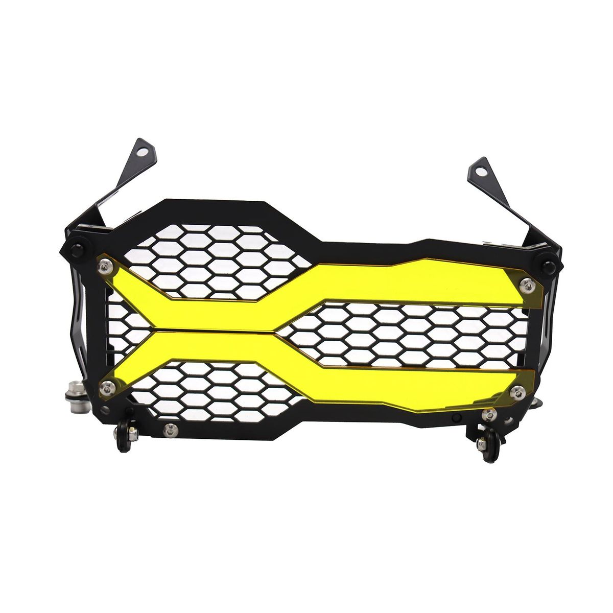 Motorcycle Headlight Protector Grille Guard Cover Replacement for BMW R1250GS ADV 2021(40th Anniversary Edition) Yellow