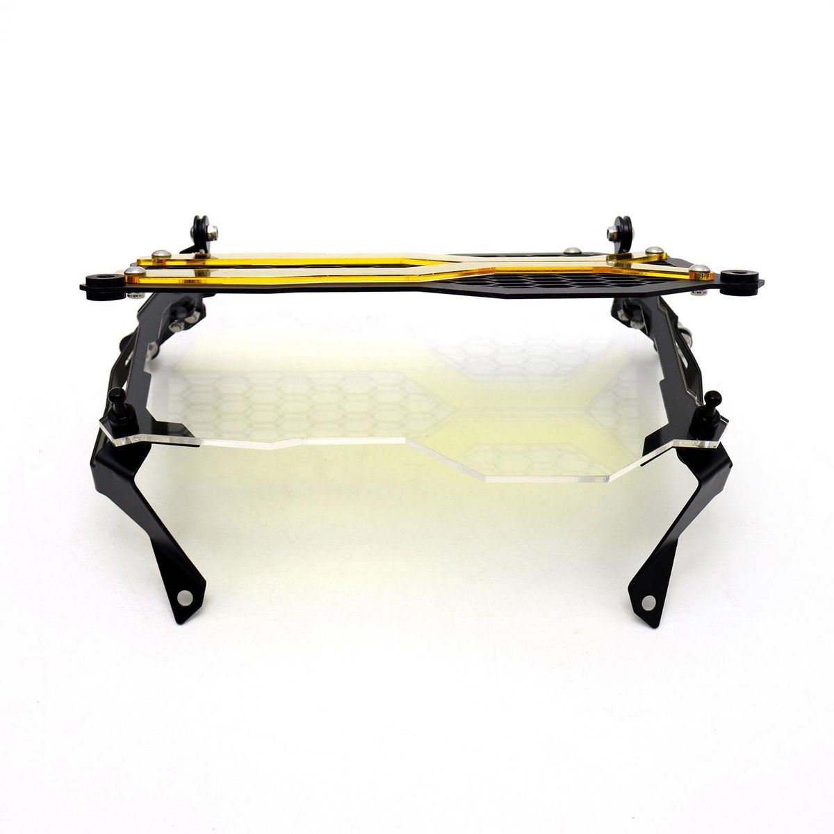 Motorcycle Headlight Protector Grille Guard Cover Replacement for BMW R1250GS ADV 2021(40th Anniversary Edition) Yellow