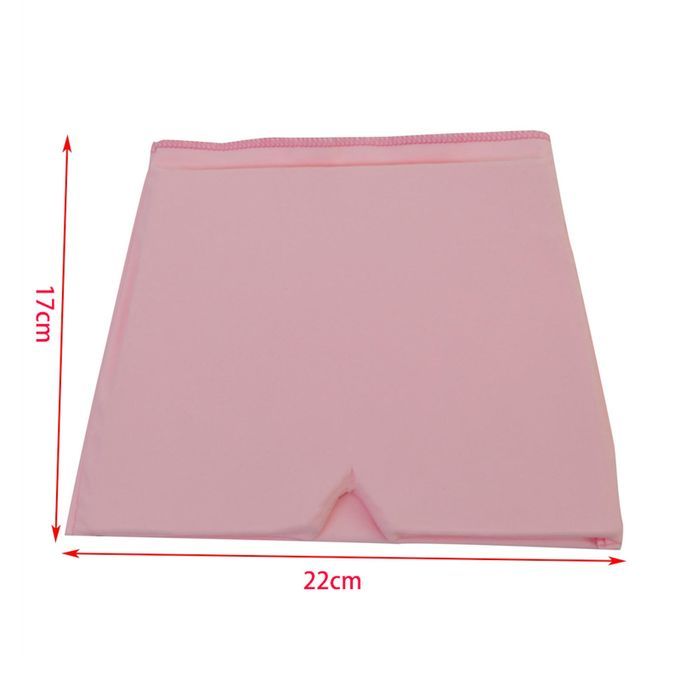 Ice Pack Head Wrap Adjustable For Migraine Relieving Eyes Hot Pink