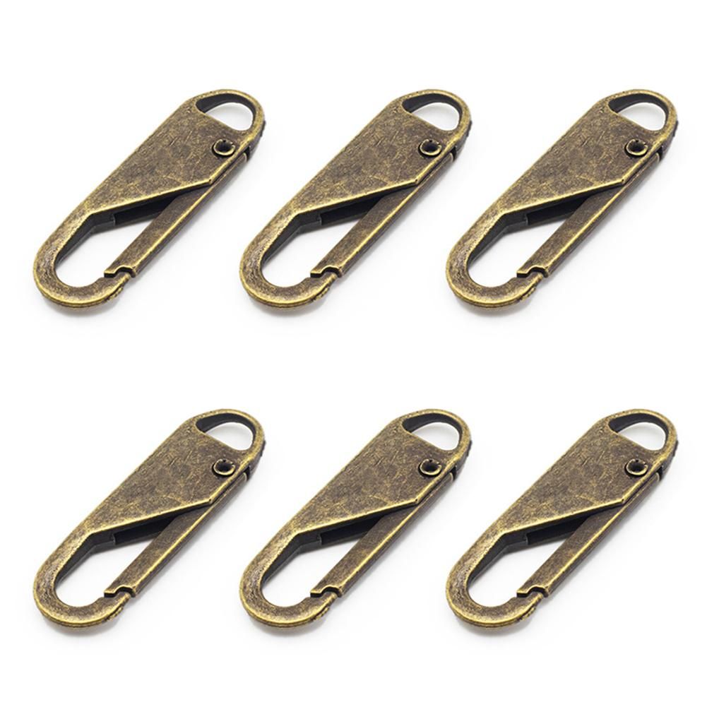 Zipper Pull Replacements Repair Kit Metal Zipper Slider For