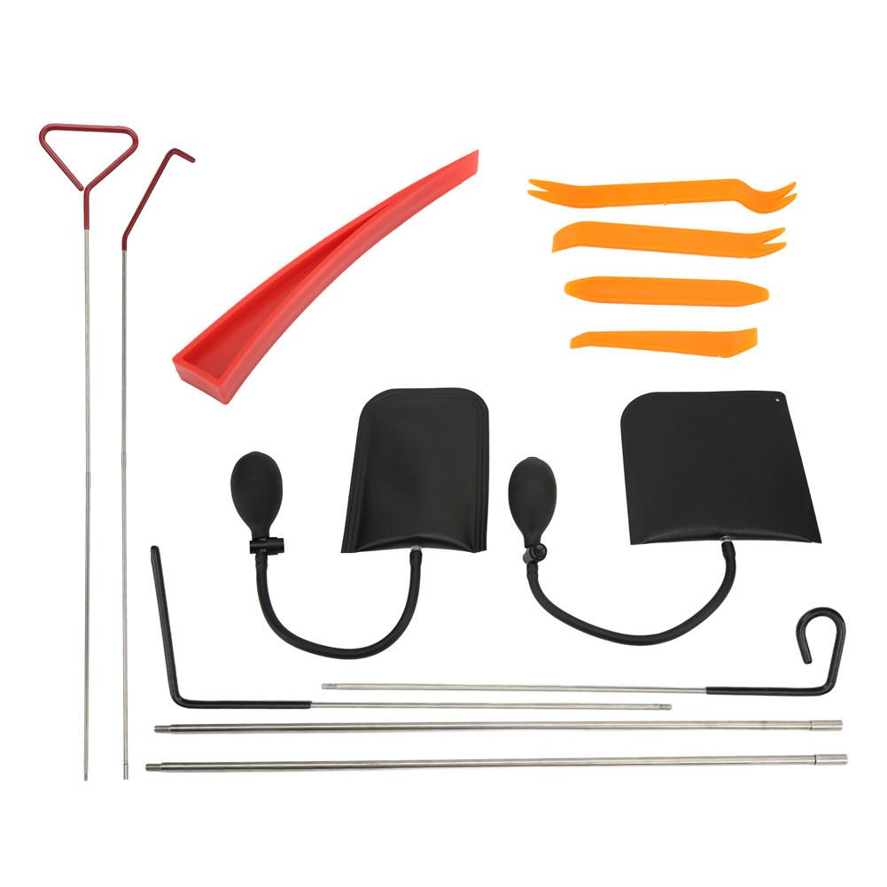 13Pcs/Set Car Door Open Pry Tool With Long Reach Grabber