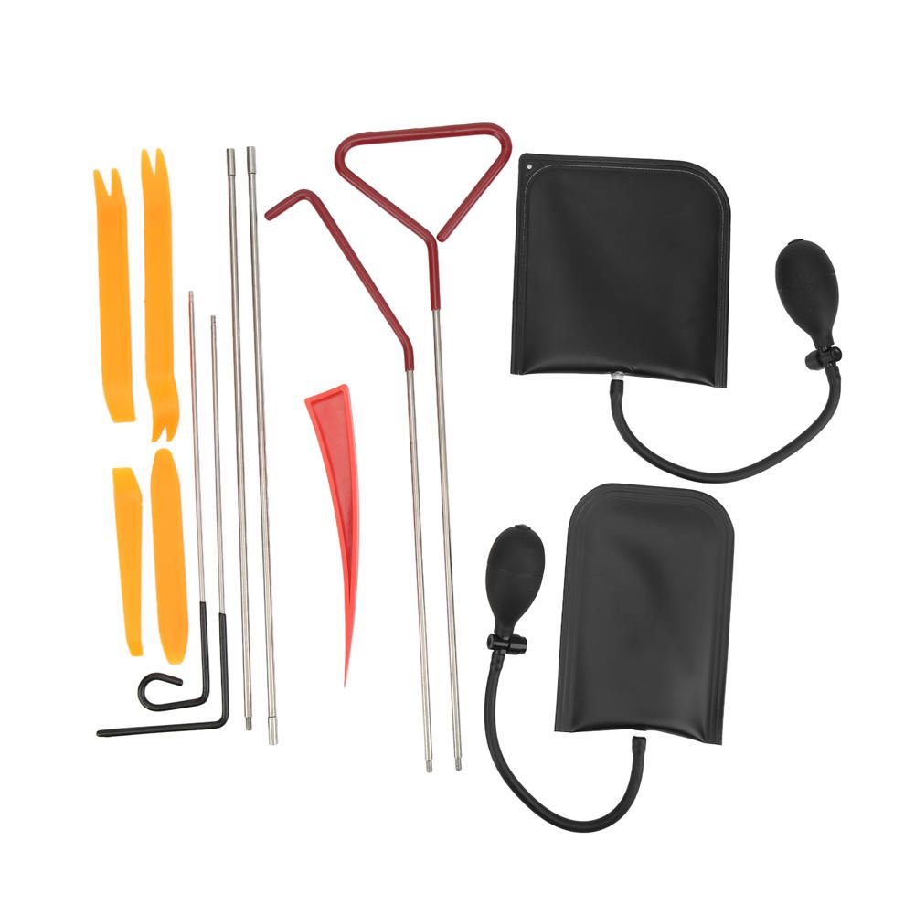 13Pcs/Set Car Door Open Pry Tool With Long Reach Grabber