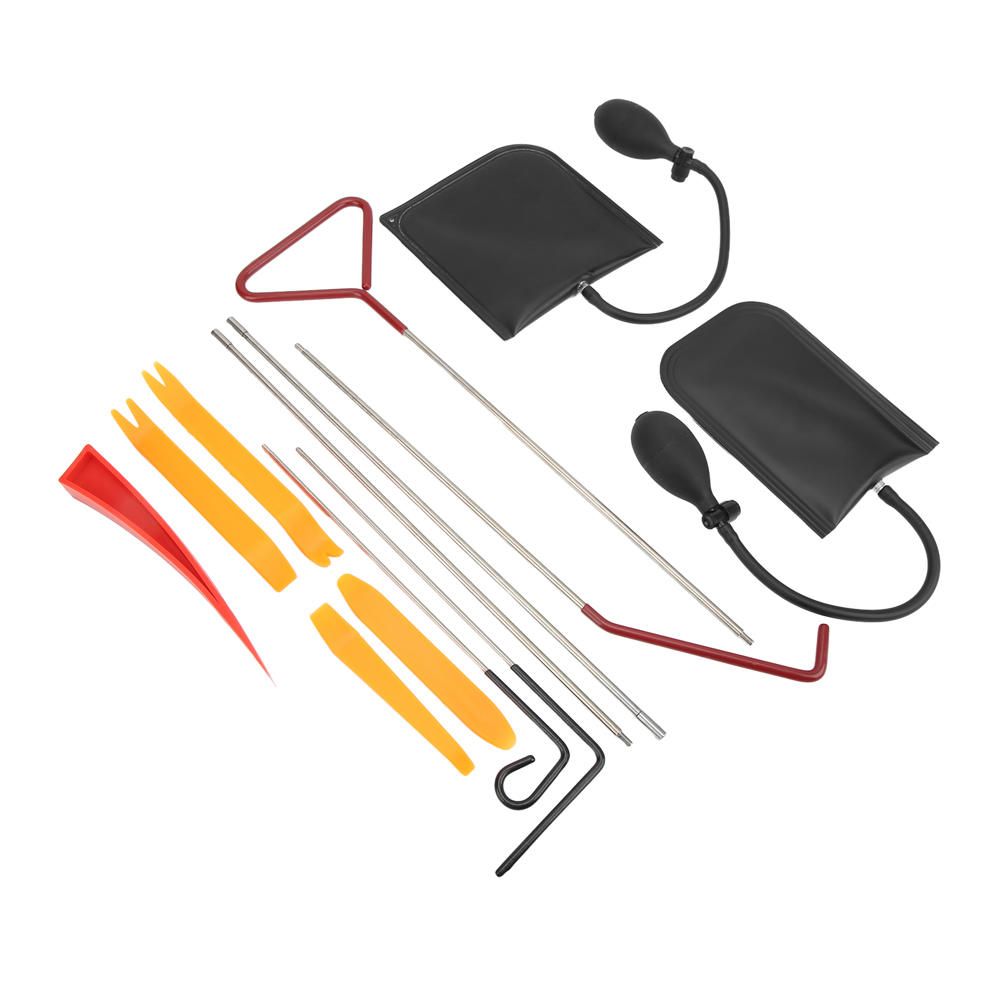 13Pcs/Set Car Door Open Pry Tool With Long Reach Grabber
