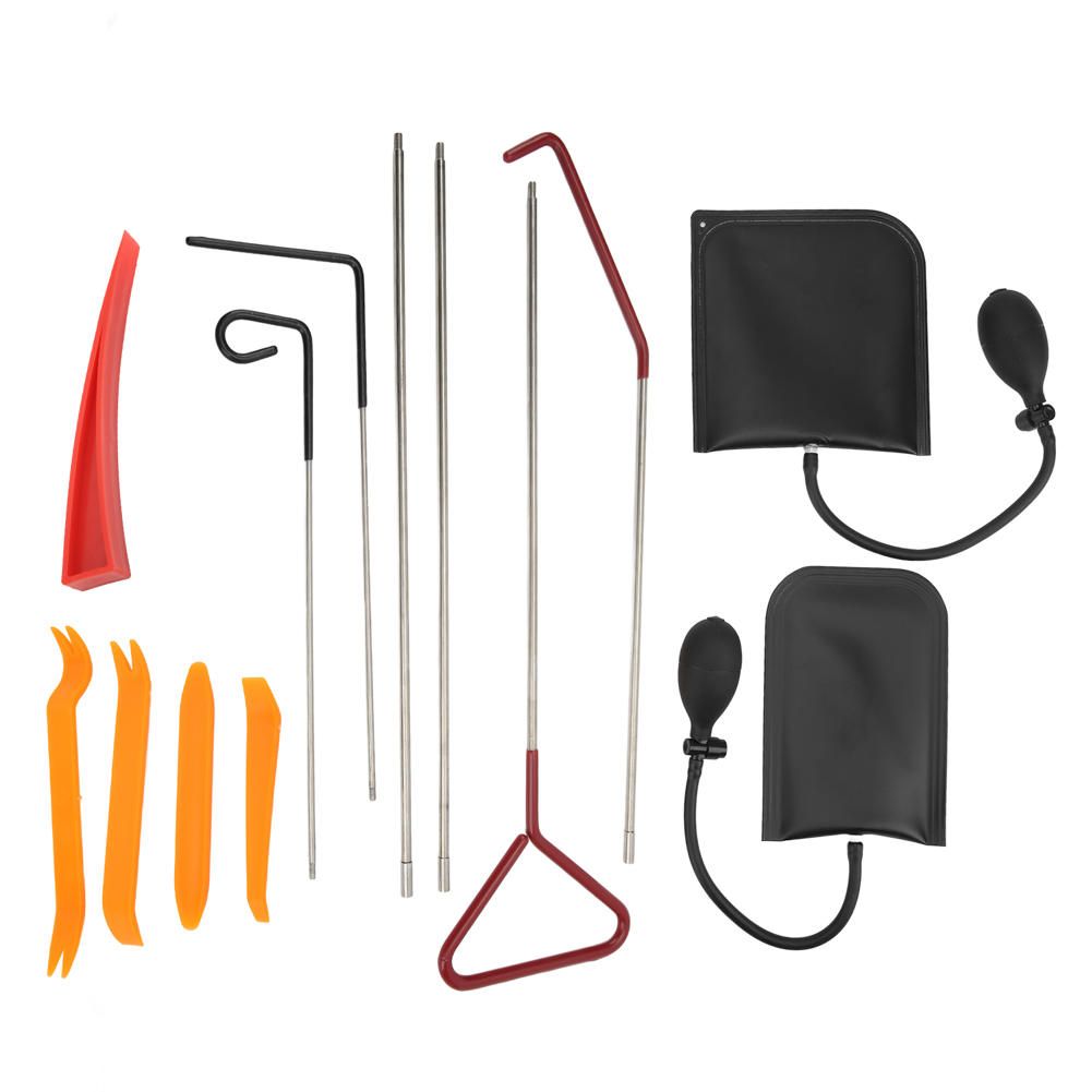 13Pcs/Set Car Door Open Pry Tool With Long Reach Grabber