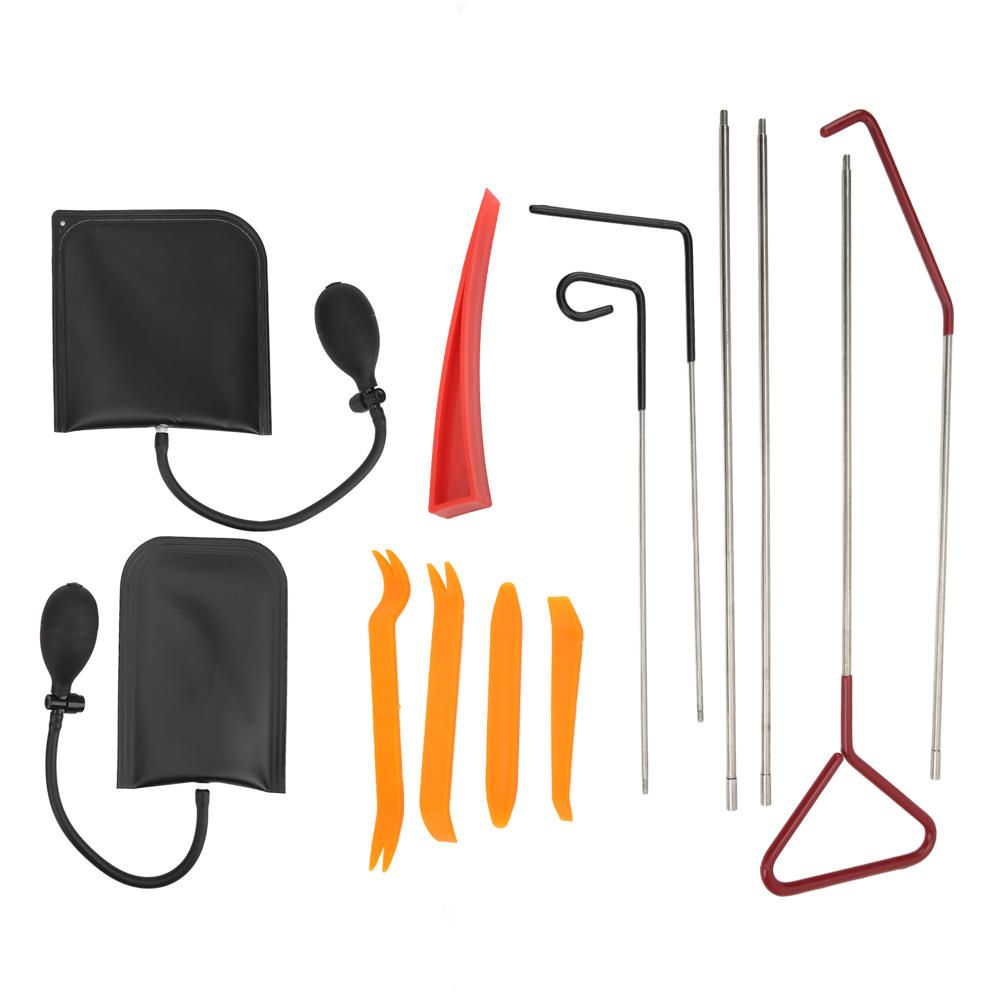 13Pcs/Set Car Door Open Pry Tool With Long Reach Grabber