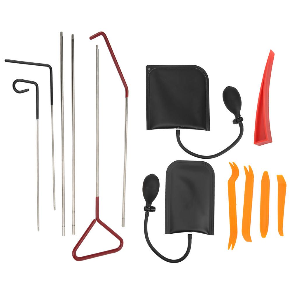 13Pcs/Set Car Door Open Pry Tool With Long Reach Grabber