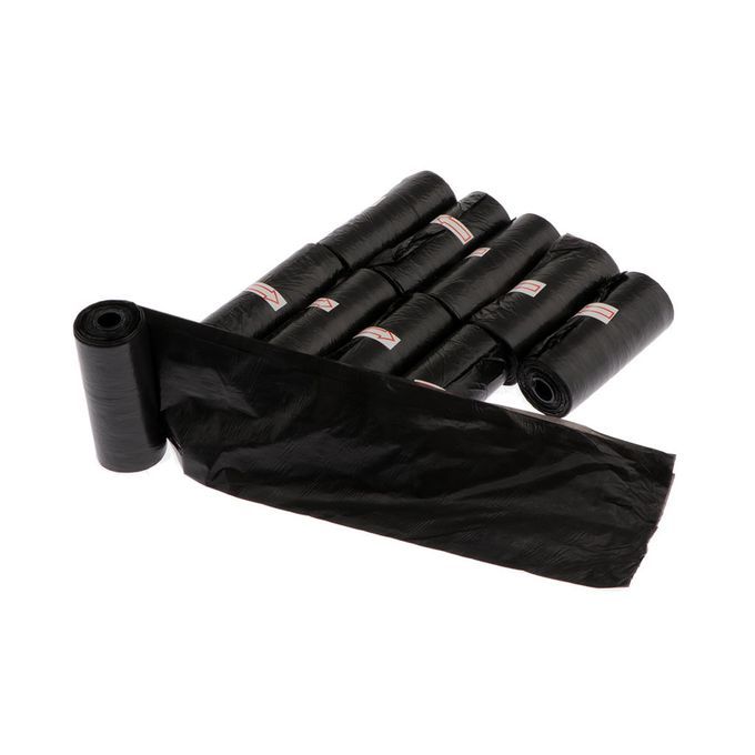 10Pcs Disposable Diaper Sacks Bags Diaper Bags Trash Cleaning Black