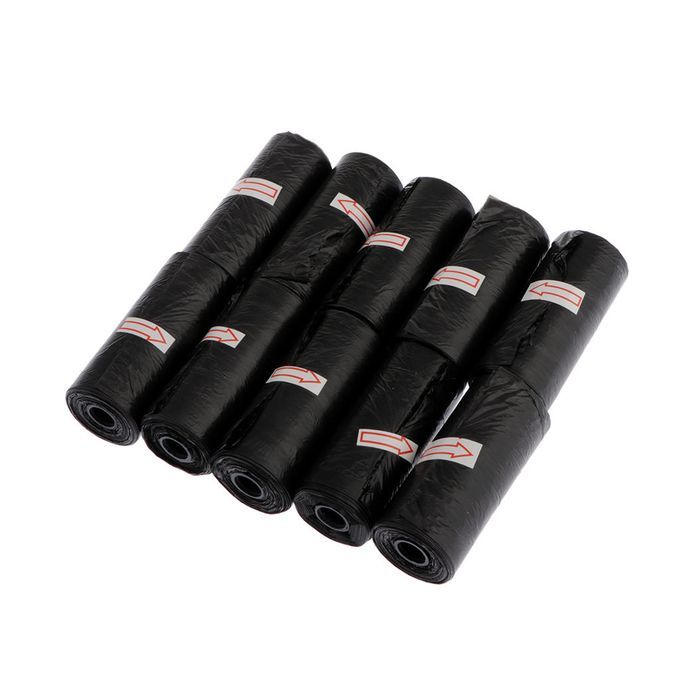 10Pcs Disposable Diaper Sacks Bags Diaper Bags Trash Cleaning Black