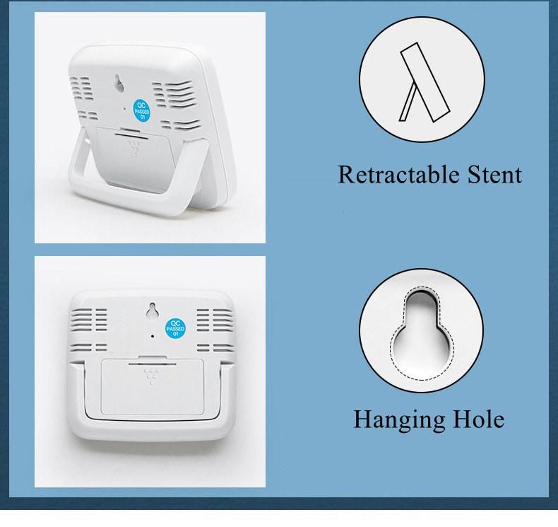 Digital LCD Indoor Convenient Temperature Sensor Humidity Meter Thermometer Hygrometer Gauge Thermometer for Fever Thermometre