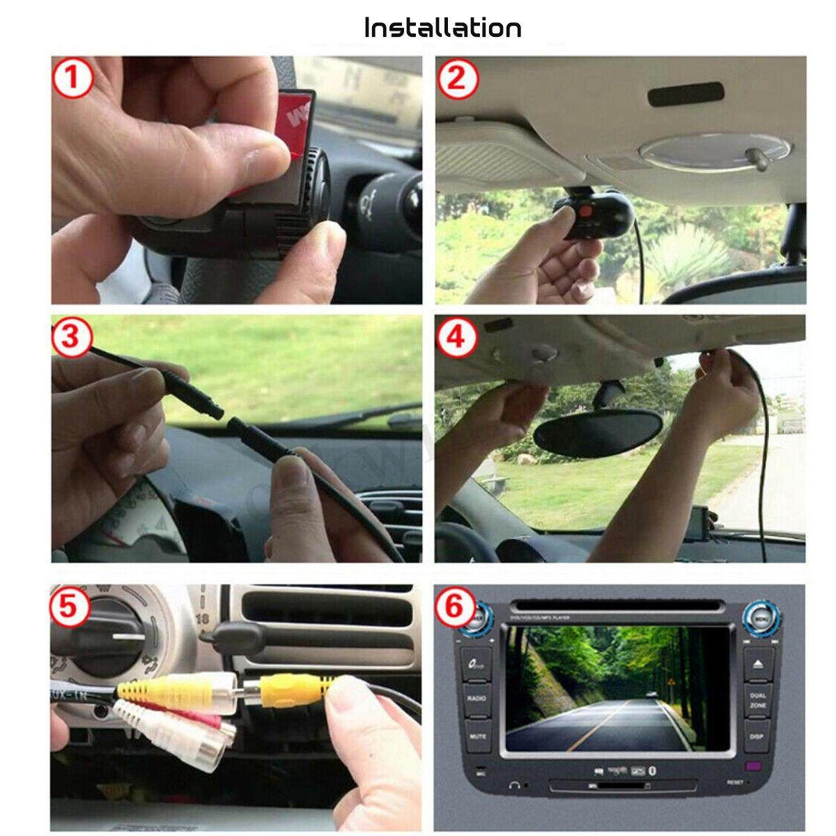 Full HD 1080P Car Driving Recorder Camera USB Dash Cam 140° For Android 4.1