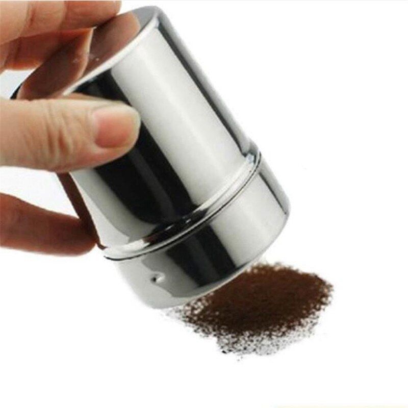 1Pc Classic Stainless Steel Coffee Shaker Filter Chocolate Sugar Cocoa Flour Sifter Powdered Sugar Cinnamon Sieve Kitchen Tools
