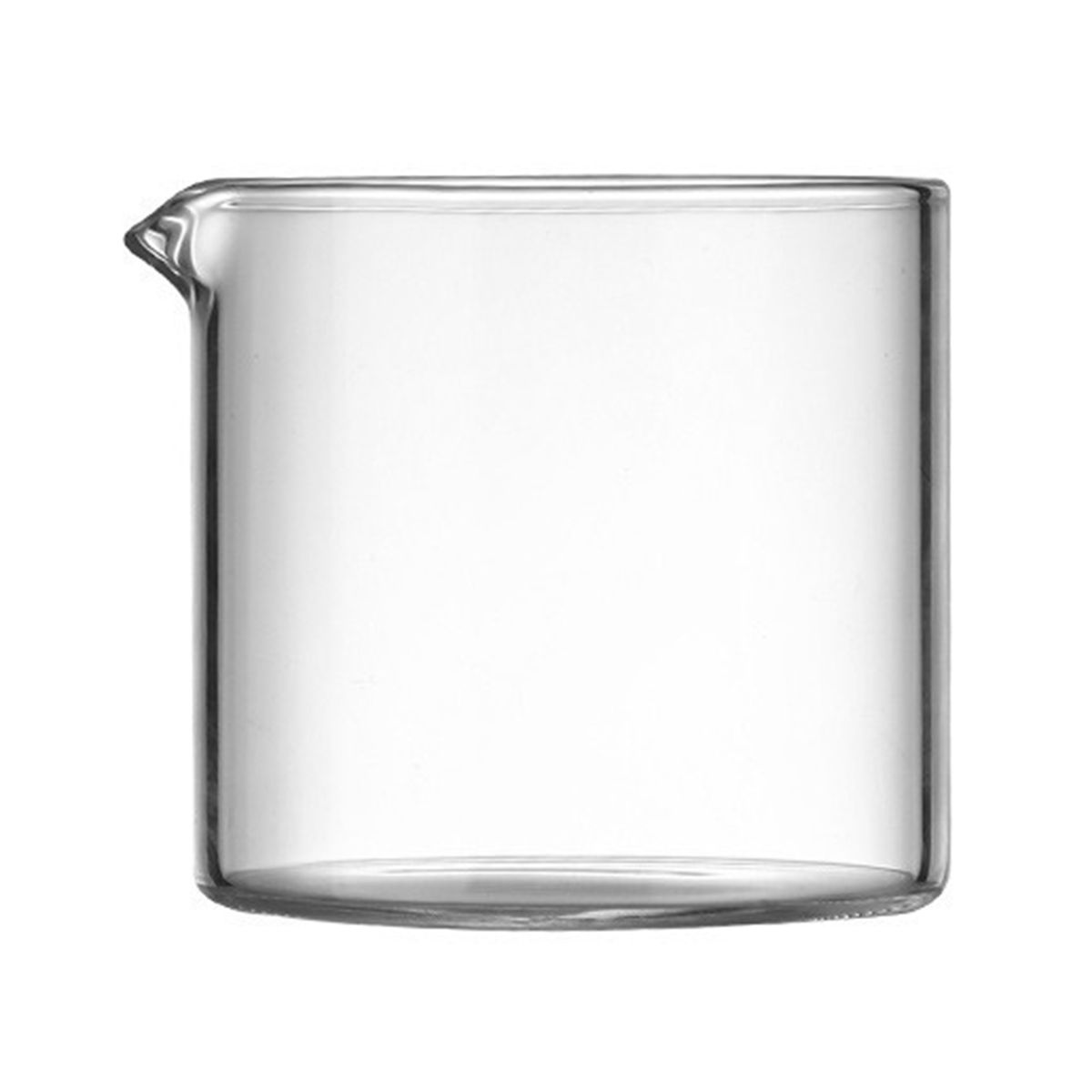 Milk Cup With Wood Handle Spout Measuring Cup G