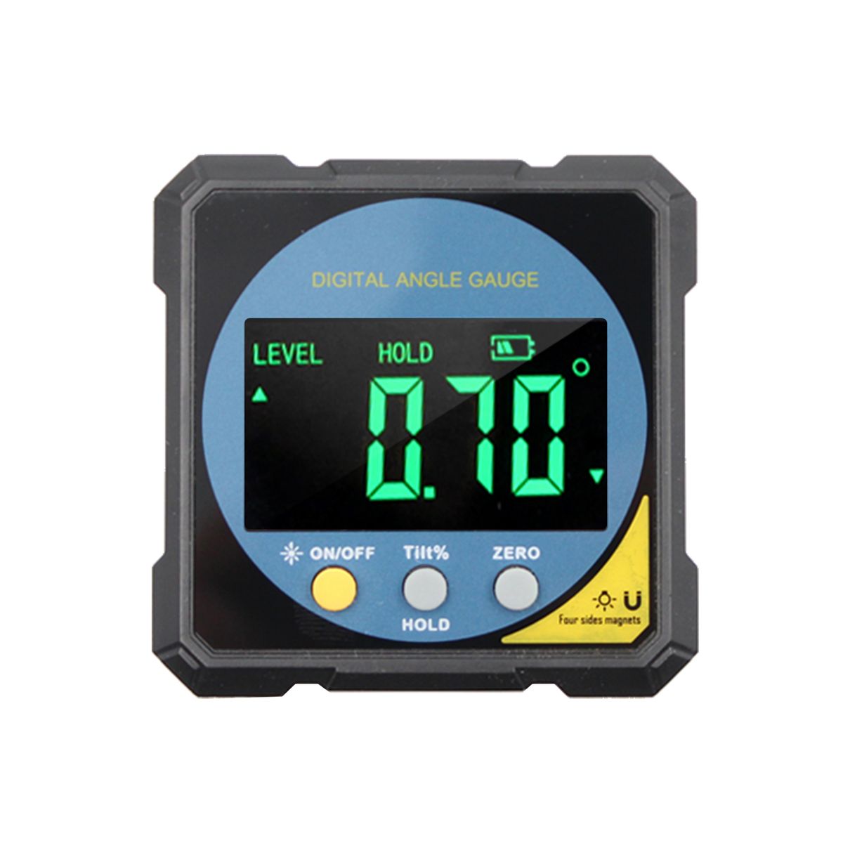Two-sided Laser Digital Protractor Magnetic Inclinometer 4 X