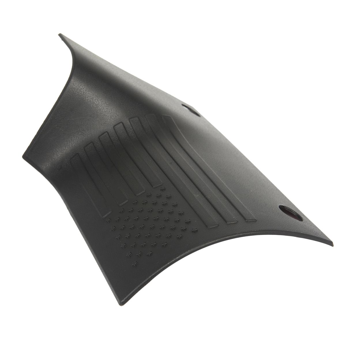 2 Pcs ABS Engine Hood Guards Trim Flag Hood A Pillar Wrap