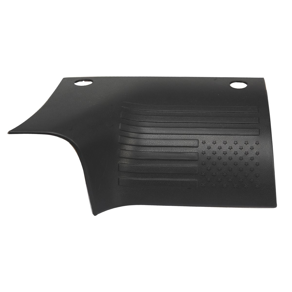 2 Pcs ABS Engine Hood Guards Trim Flag Hood A Pillar Wrap