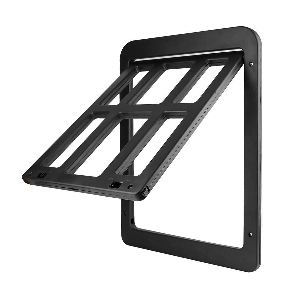 Pet Dog Screen Door Entrance Magnetic Automatic Self-Closing