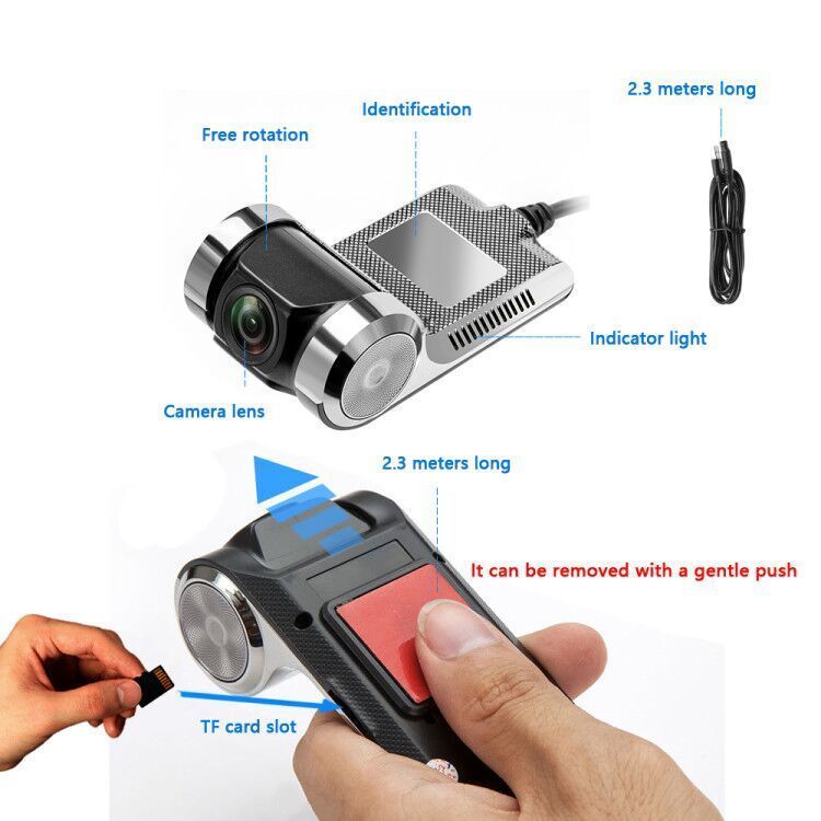 Car DVR Mirror Video Recorder Touch Screen Dashcam