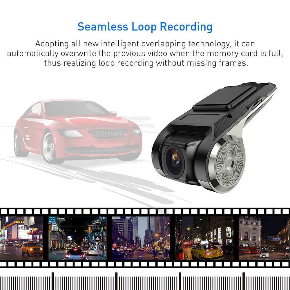 Car DVR Mirror Video Recorder Touch Screen Dashcam