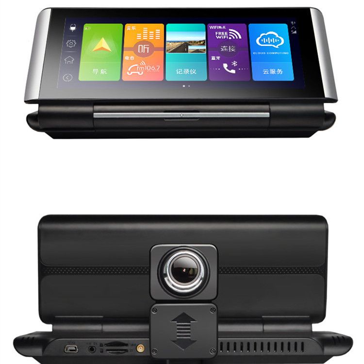 7'' Android Wifi 3G HD Foldable Car DVR Rearview Mirror Dash Cam Camera Recorder