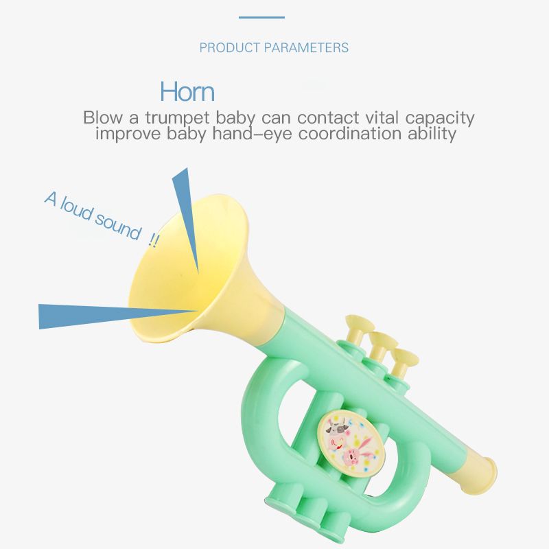 Drum Trumpet Musical Instrument Toy Music Education Toy