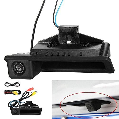 Reverse Handle CCD HD Camera For BMW E82 E88 E84 E90 E91 E92 E93 E60 E61 E70 E71
