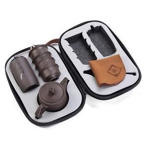 Tea Set Yixing Teapot Handmade Tea Pot Cup Set 400ml Zisha Ceramic Chinese Tea Ceremony Gift BONUS 4 CUPS 50ml
