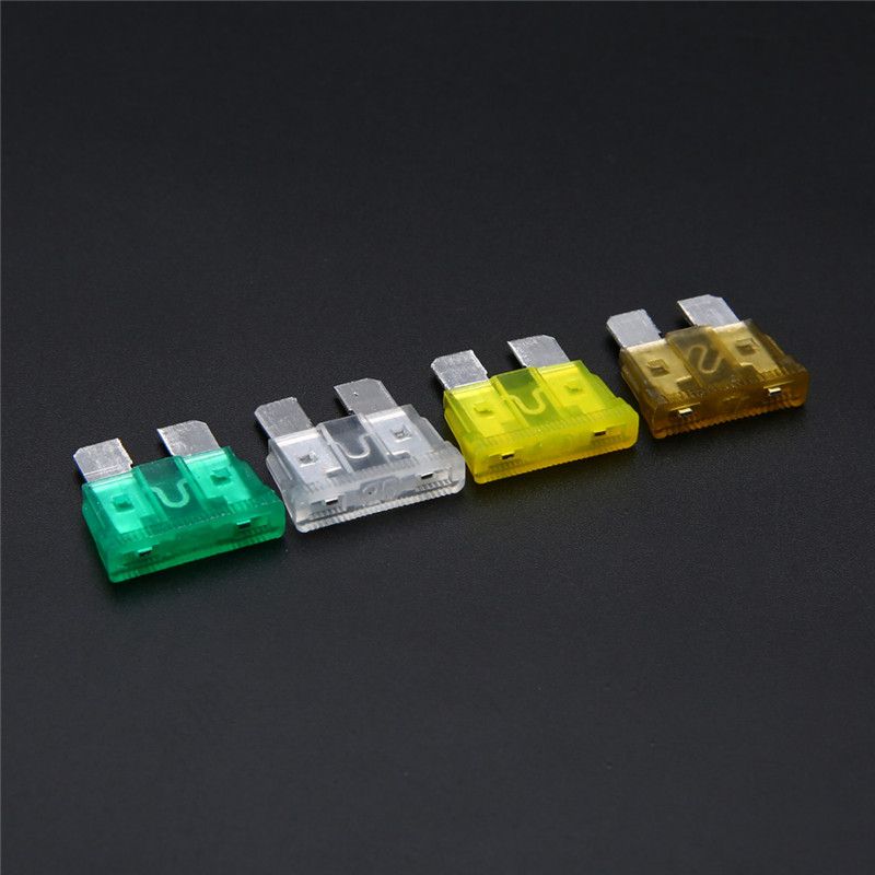 50pcs Blade Fuse 32V Assortment Kit 3A~40A+Box For