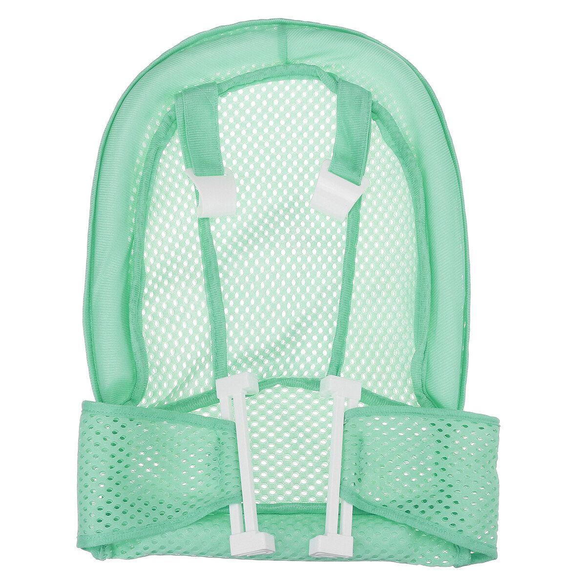 Adjustable Baby Bath Seat Safety Bathtub Bathing Shower Fold Net Cradle 4-Green