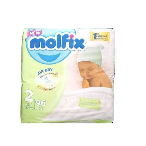 Air-Dry Diaper, Size 2,(3-6 Kg, 96pcs)