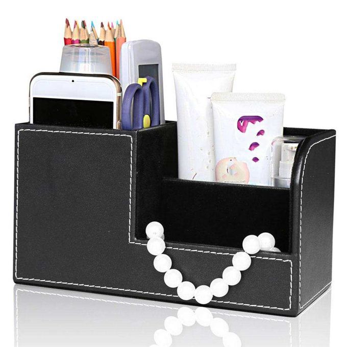 Office Mesh Bin Desk Organizer Set Stationary Tidy Trays Holder Black