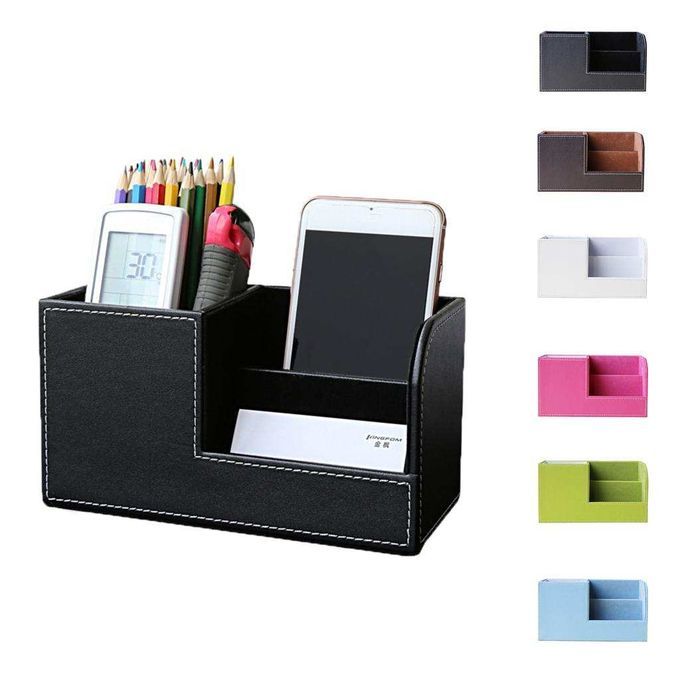 Office Mesh Bin Desk Organizer Set Stationary Tidy Trays Holder Black