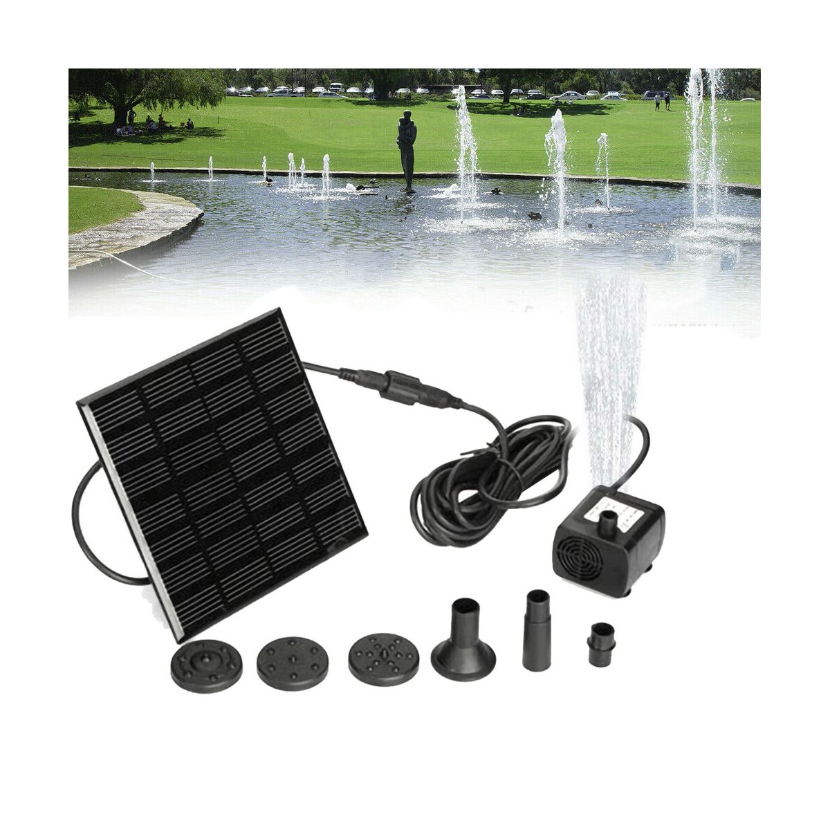 Solar Water Pump Solar Panel Fountain Pump Pool Pond