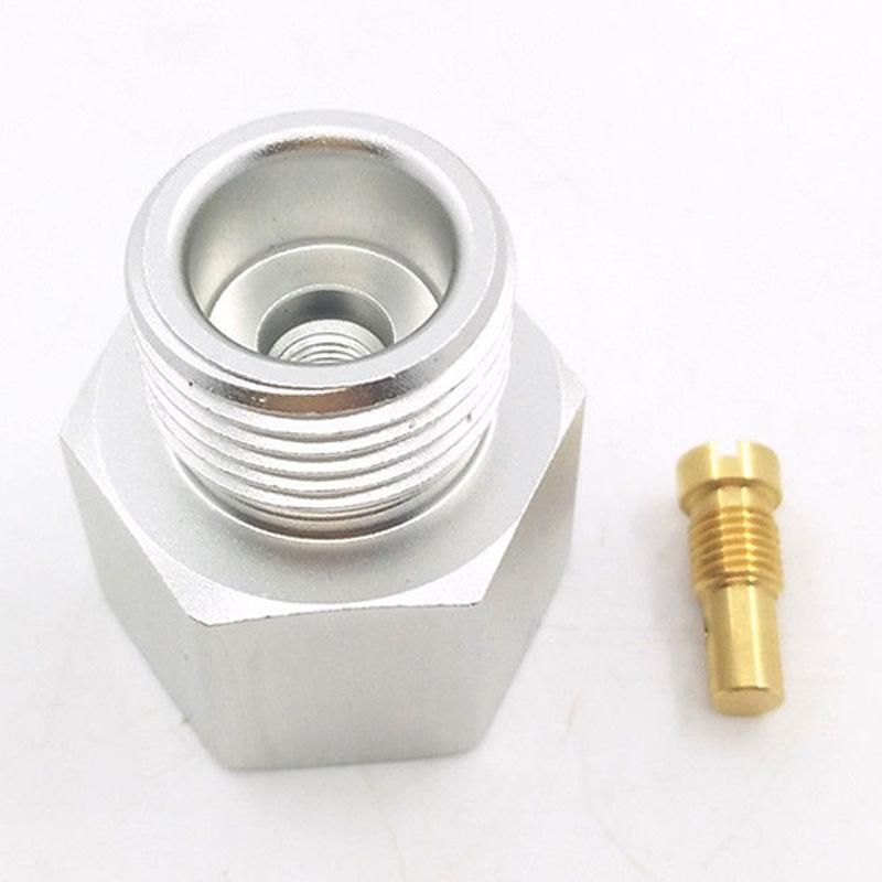 1X CO2 Tank Adapter Brass Cylinder Female CGA 320 to Male