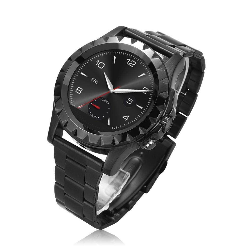 T2 MTK6260 Waterproof Nano-glass Screen Anti-lost Smart Round Watch Black < Black > Strip