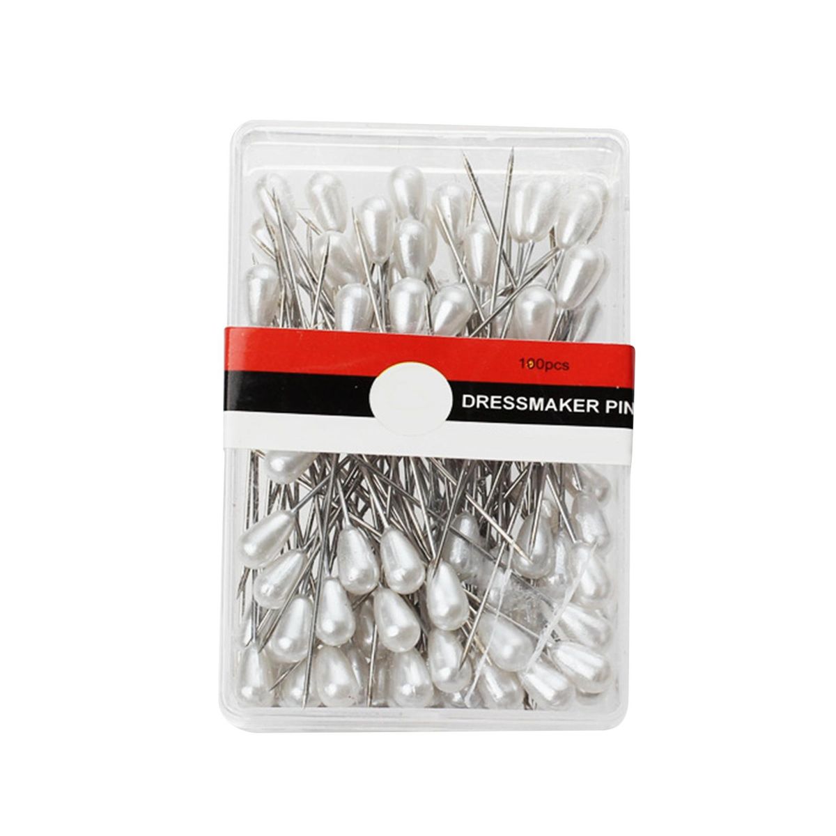 1500x Sewing Pins Tools Pearl Straight Pins For White