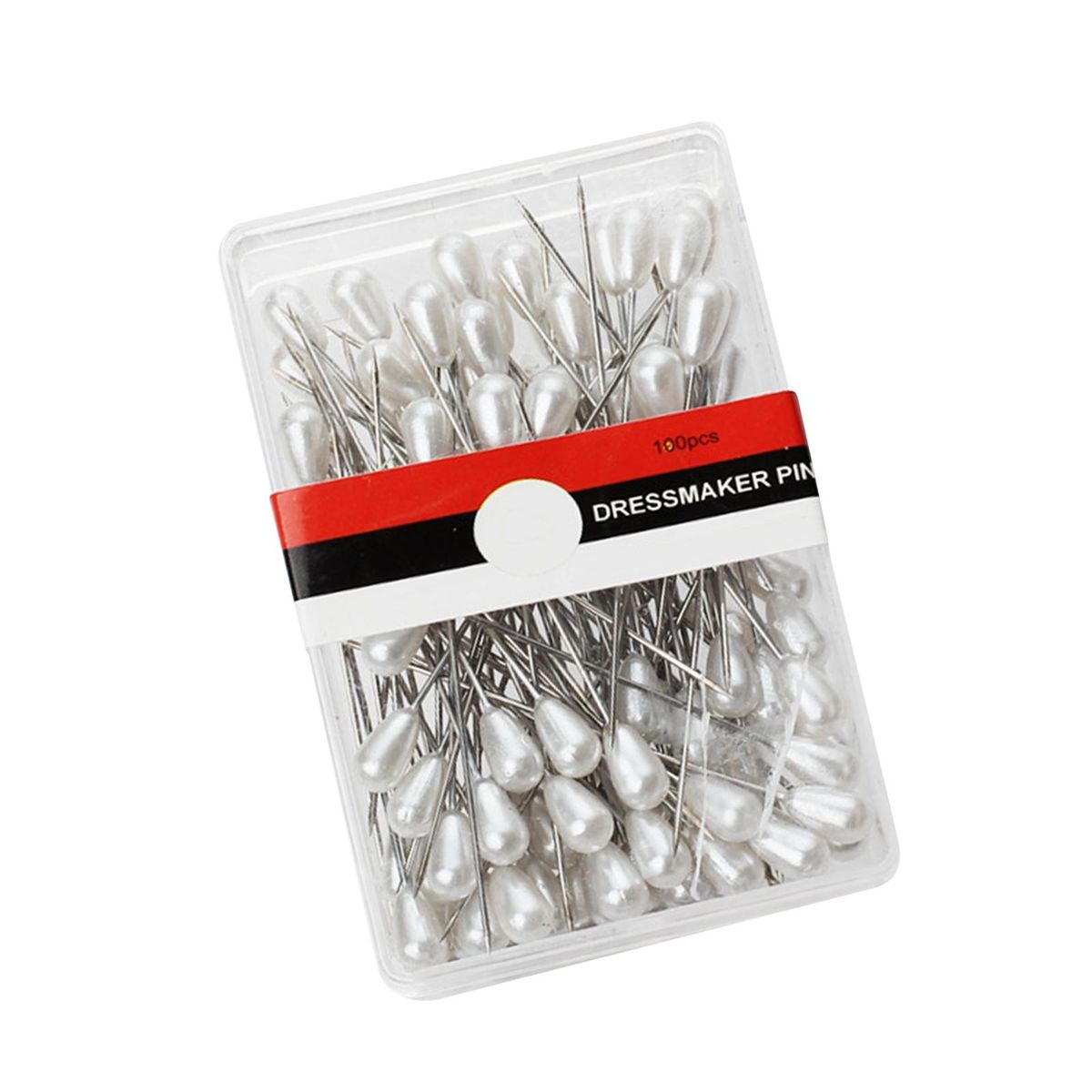 1500x Sewing Pins Tools Pearl Straight Pins For White