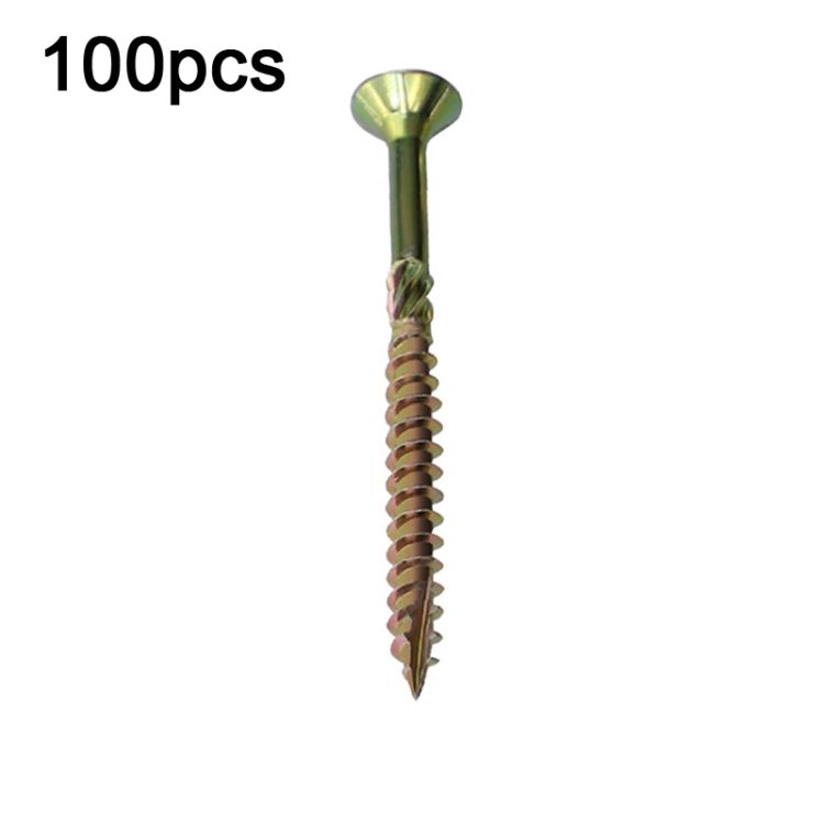 Screws RUITOOL T25 100pcs Woodworking Torx Screws 4.5 X 60mm