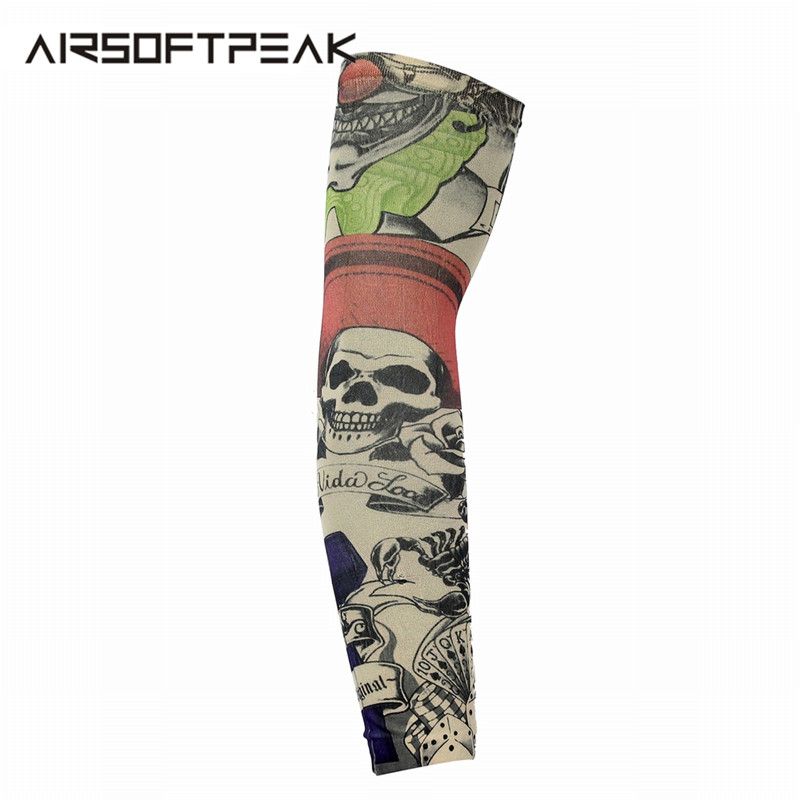 3d Tatoo Breathable Quick Dry Uv Protection Runnin