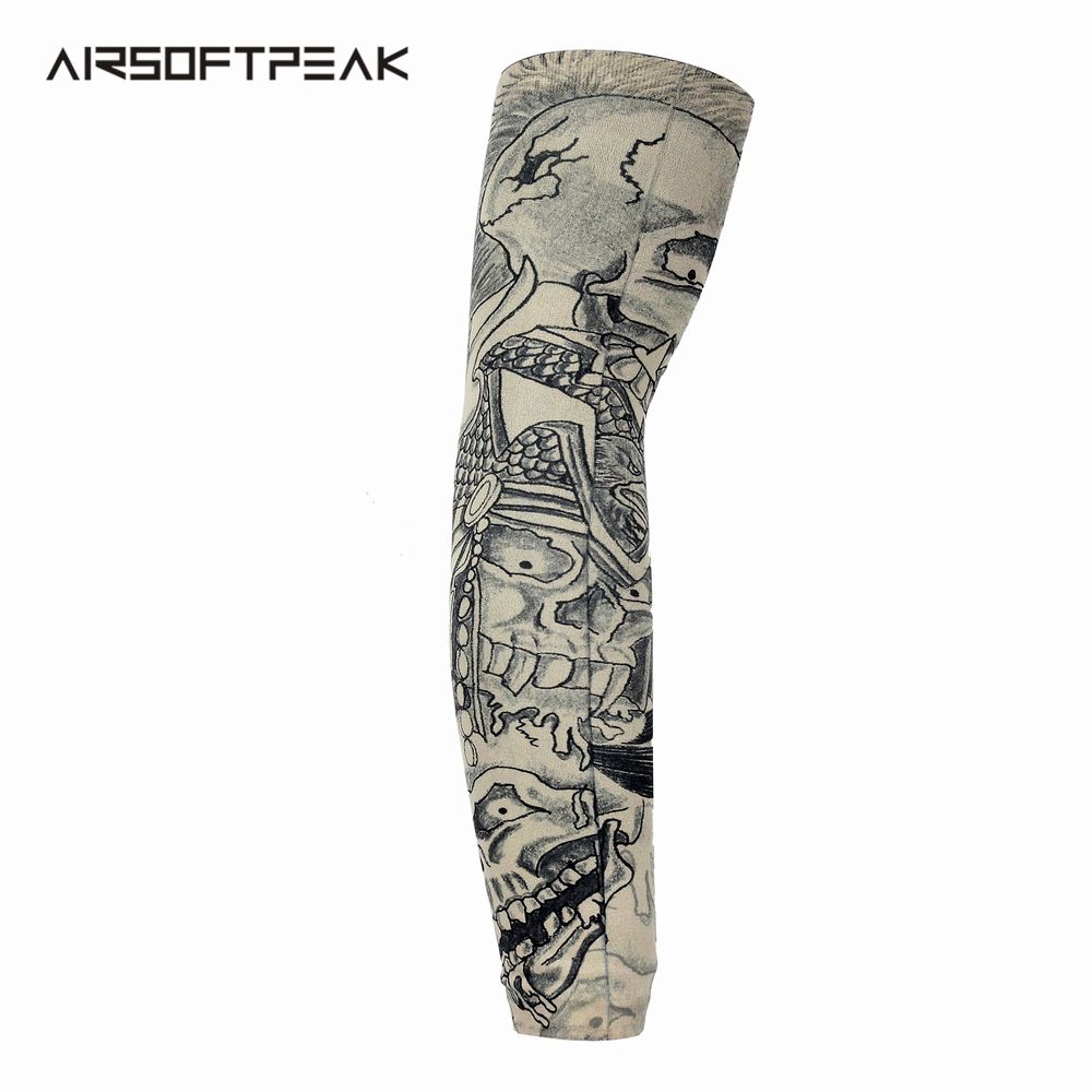 3d Tatoo Breathable Quick Dry Uv Protection Runnin