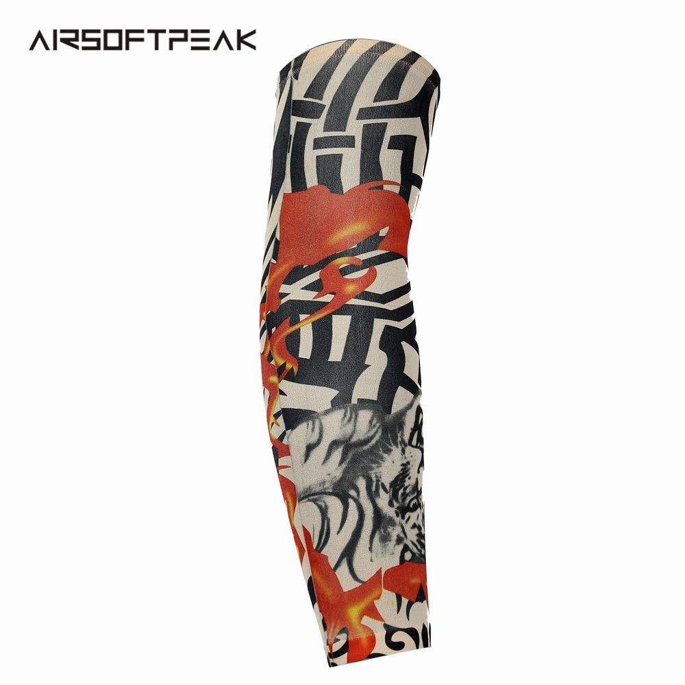 3d Tatoo Breathable Quick Dry Uv Protection Runnin