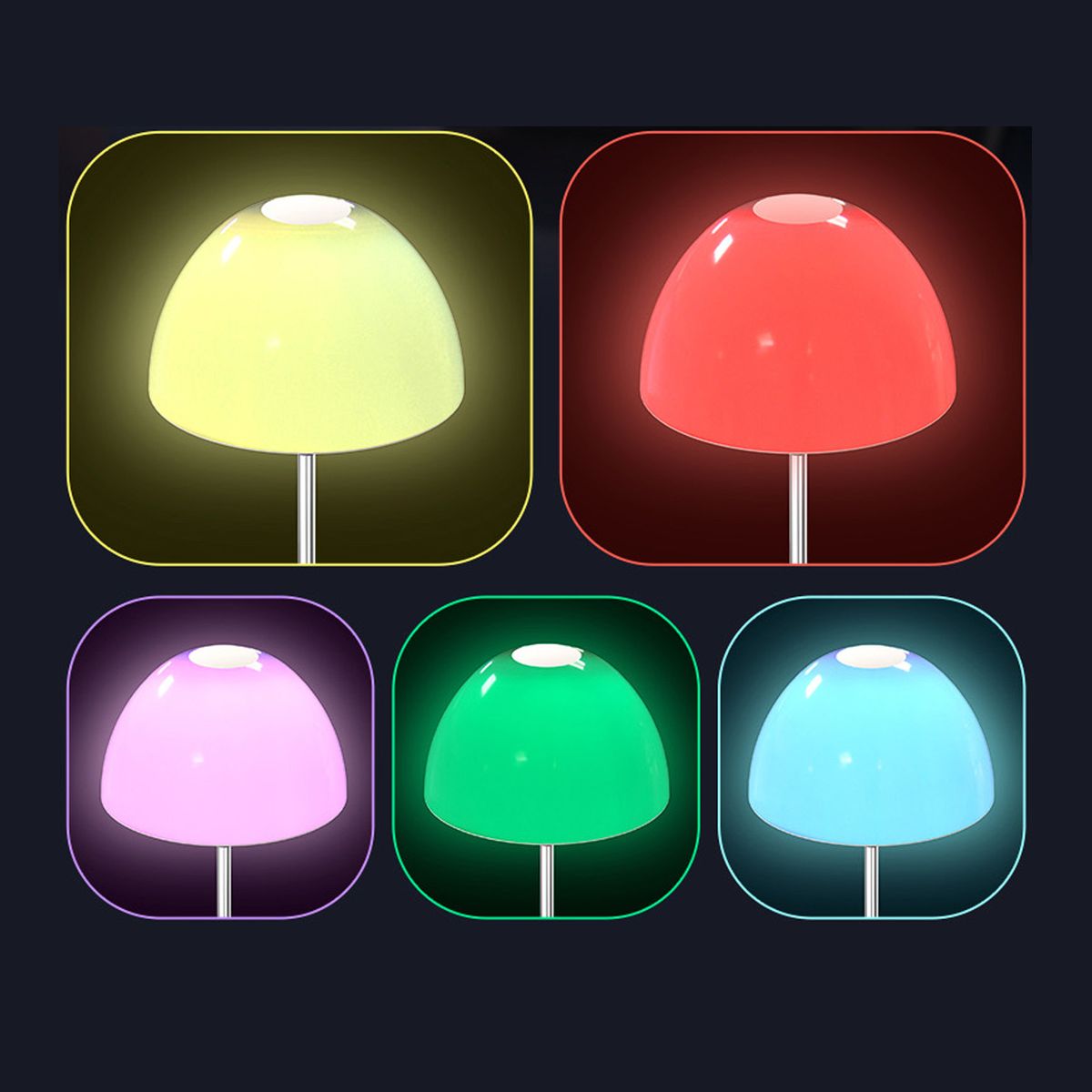 JY-85 Bedside Table Mushroom Lamp Wireless BT Speaker 2 In 1